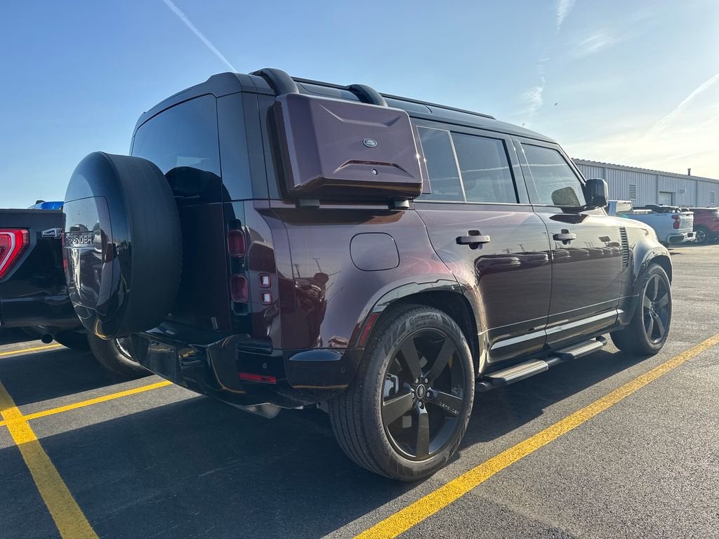 2025 Land Rover Defender Sedona Red Edition